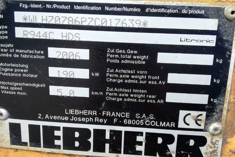 OmecoHub - Immagine LIEBHERR R944C-HDS